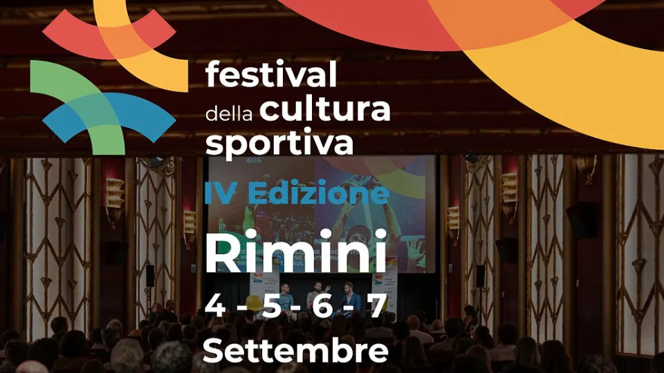 La locandina del Festival della Cultura Sportiva 2025