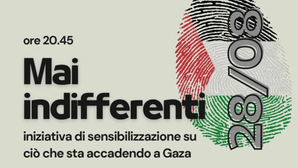 la locandina dell'incontro