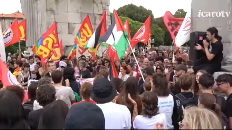 la manifestazione del 22 settembre