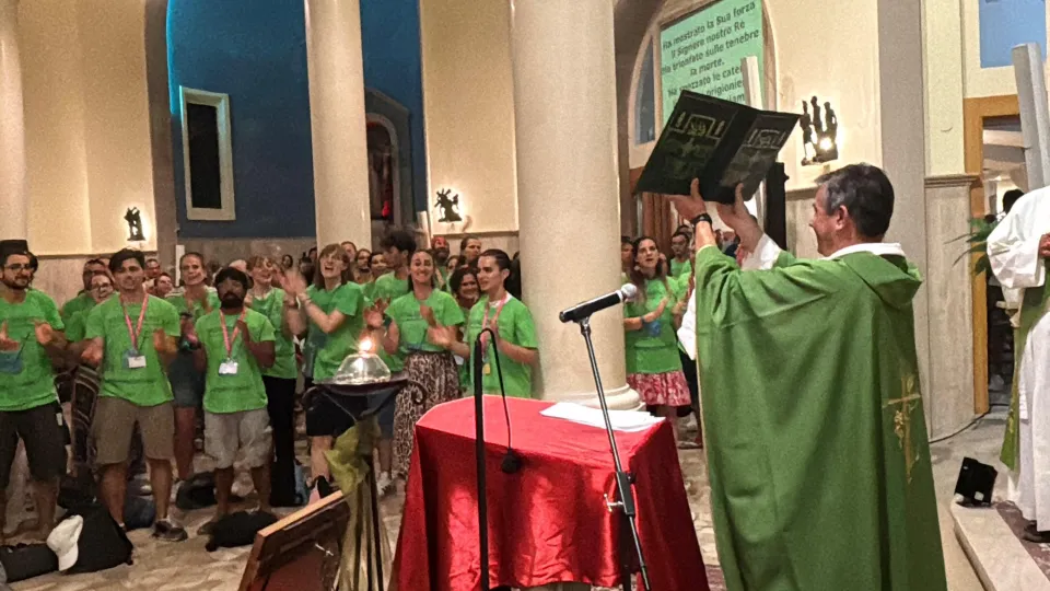 la messa dell'Evangelizzazione