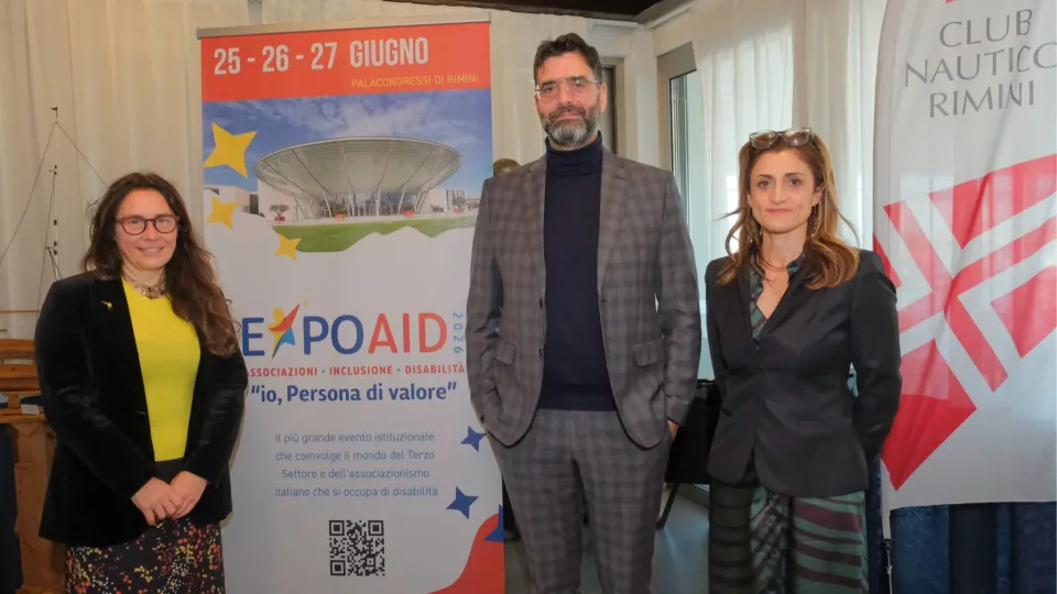 La ministra con l'assessore Gianfreda e Francesca Raggi, Direttore Medico del Presidio ospedaliero di Rimini presso AUSL della Romagna