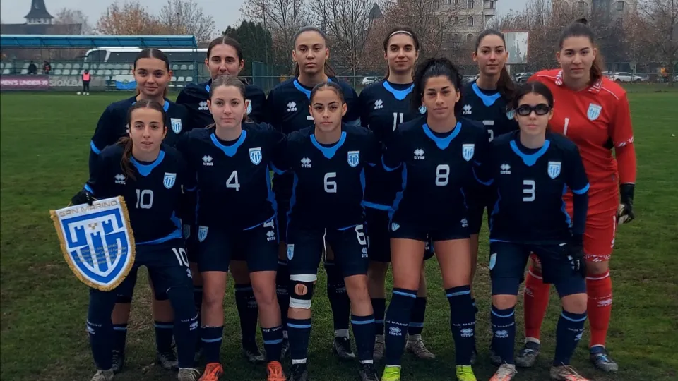 La Nazionale femminile U19 contro l'Ucraina (©FSGC)