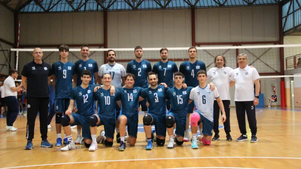 la nazionale maschile a Ferrara