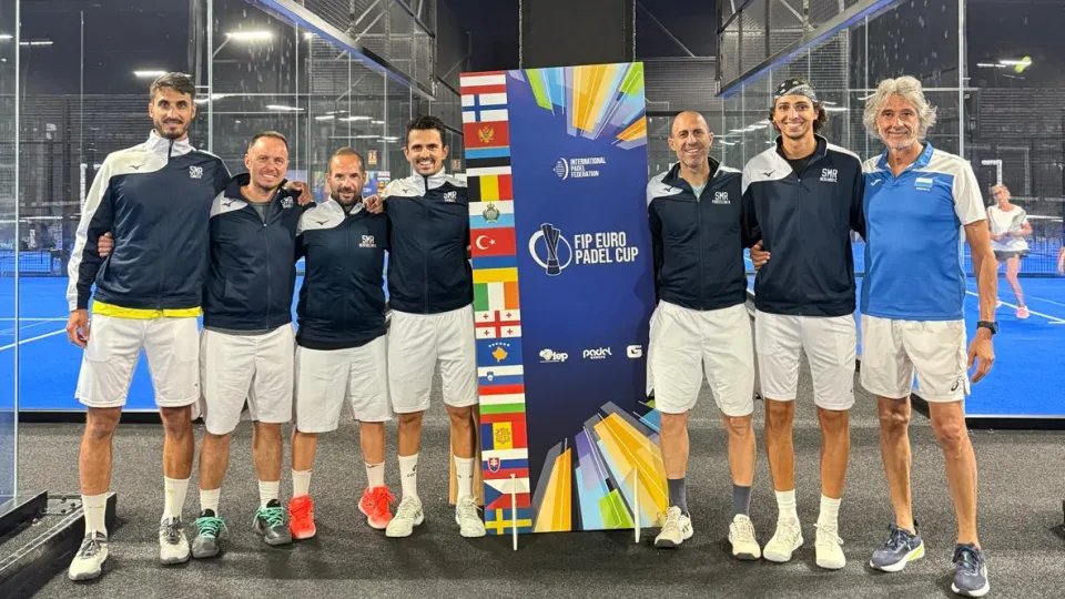 La Nazionale Sammarinese di Padel a Madrid