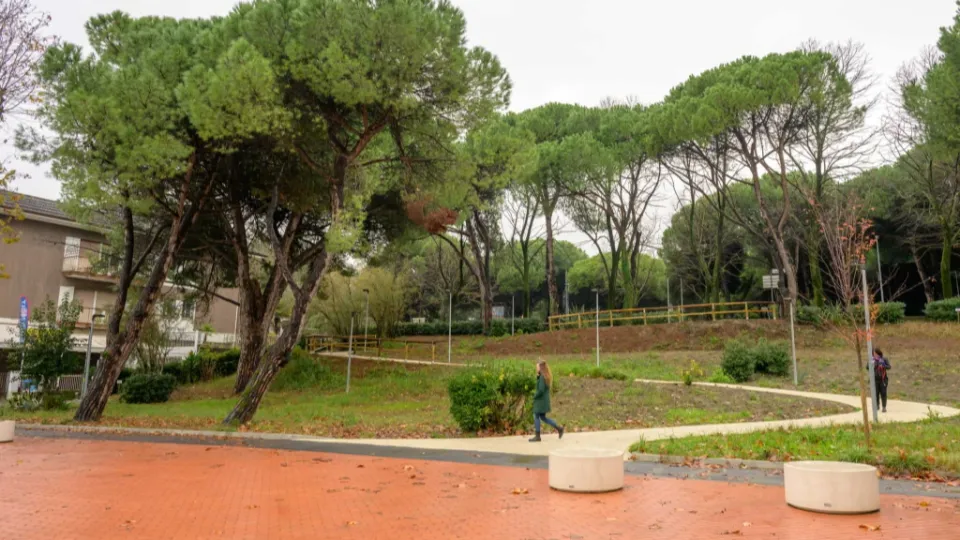 la nuova pista ciclabile