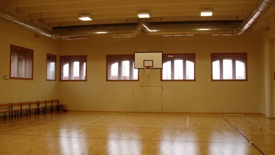 La palestra di viale Einaudi