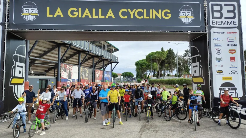 La partenza de “La Gialla Family” 2024