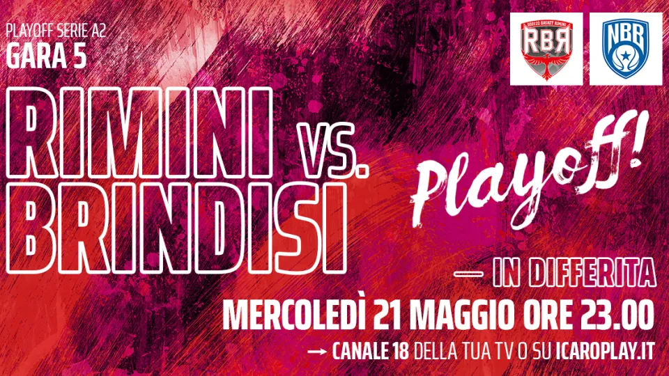 La partita sarà trasmessa su Icaro TV questa sera alle 23.