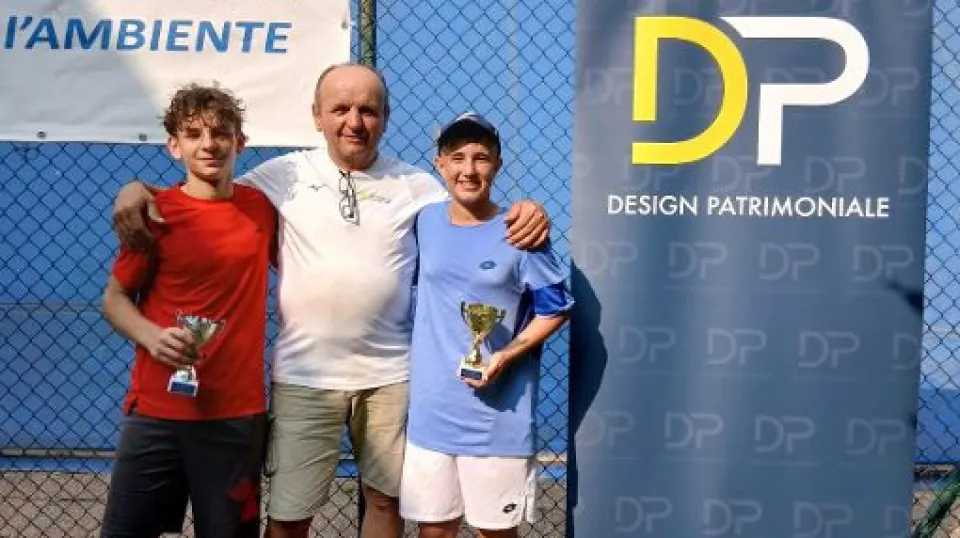 La premiazione dei finalisti dell'Under 14 al Ct Cicconetti