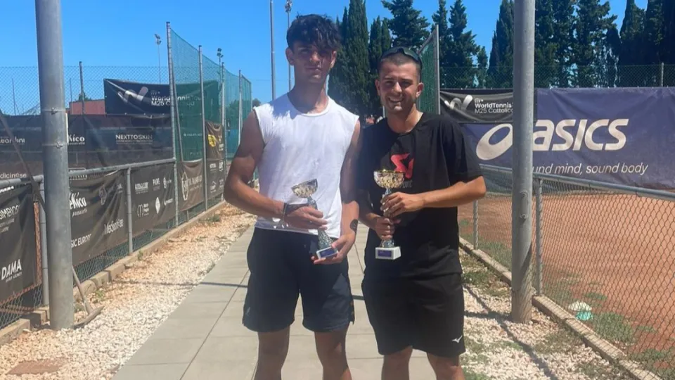 La premiazione del torneo maschile