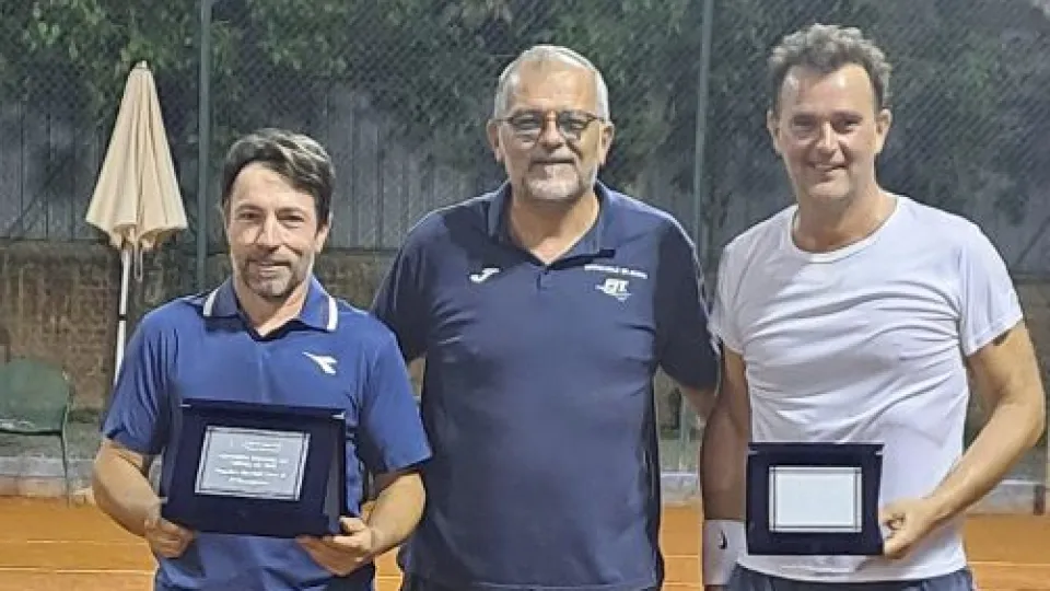 La premiazione del torneo Over 45 al Ct Cicconetti