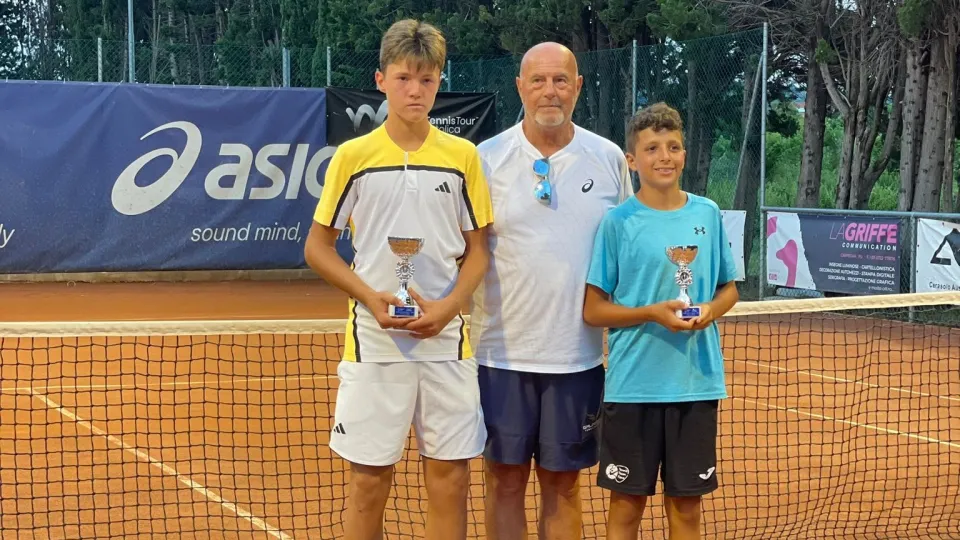 La premiazione dell'Under 16 maschile