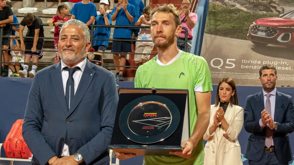 La premiazione di Lukas Klein