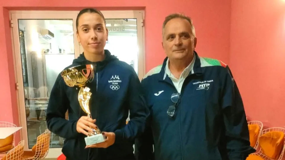 La premiazione di Silvia Alletti