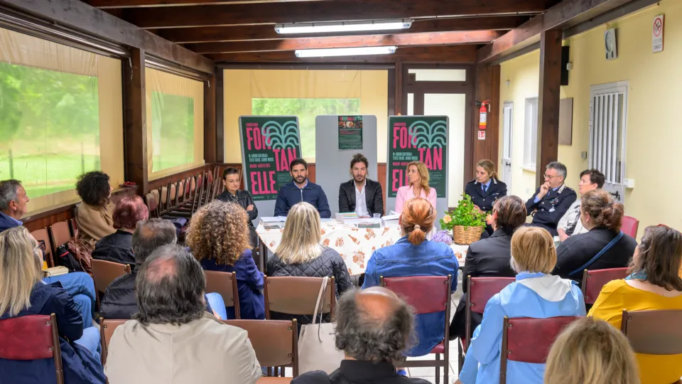 la presentazione a Fontanelle