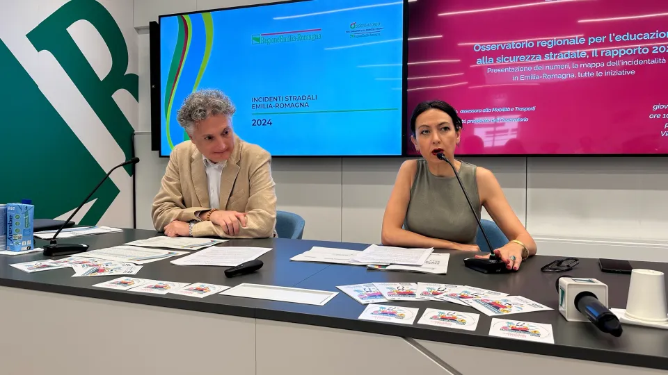la presentazione dei dati sull'incidentalità stradale