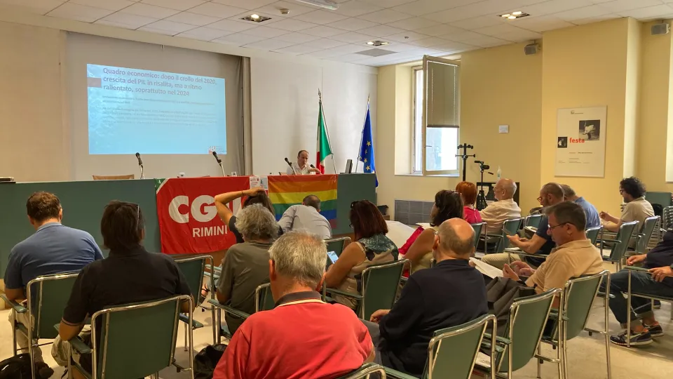 la presentazione del rapporto