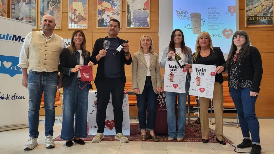 la presentazione del Wein Tour