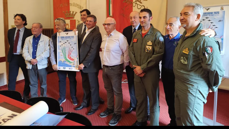 la presentazione di Rimini Air Show