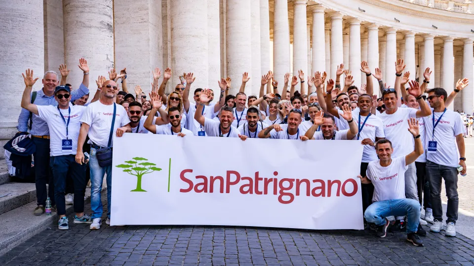 la rappresentanza di San Patrignano