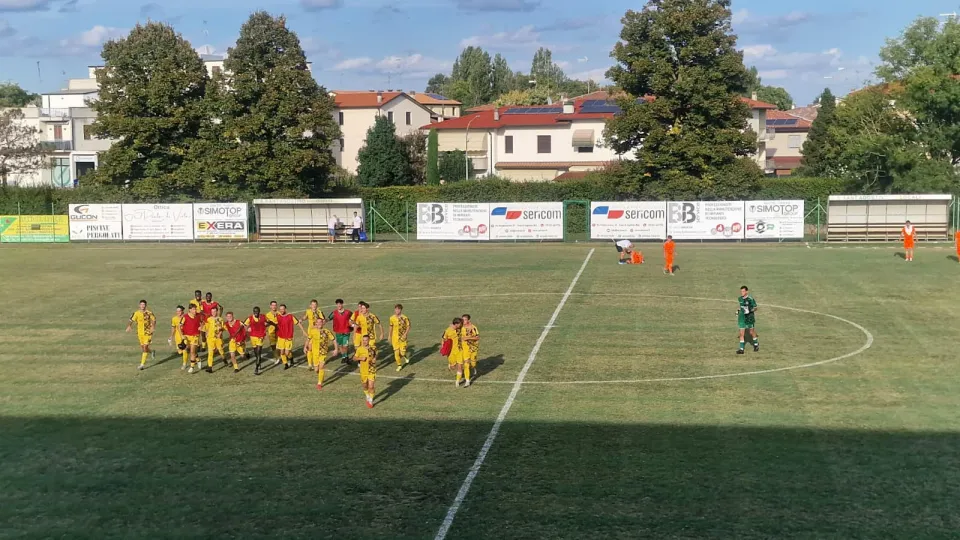 La Sampierana esulta a fine partita