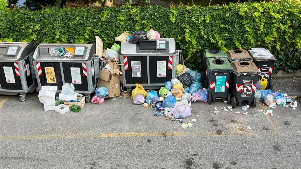 la situazione in via Zanotti a Rimini