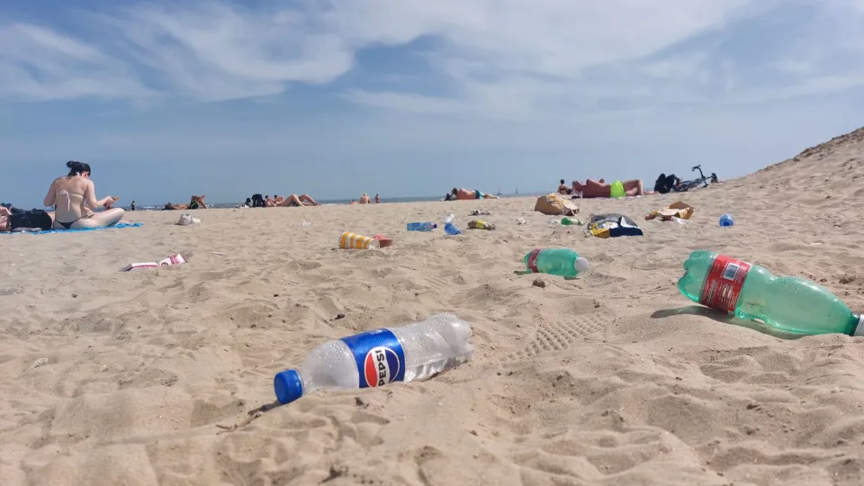 la spiaggia di piazzale Boscovich