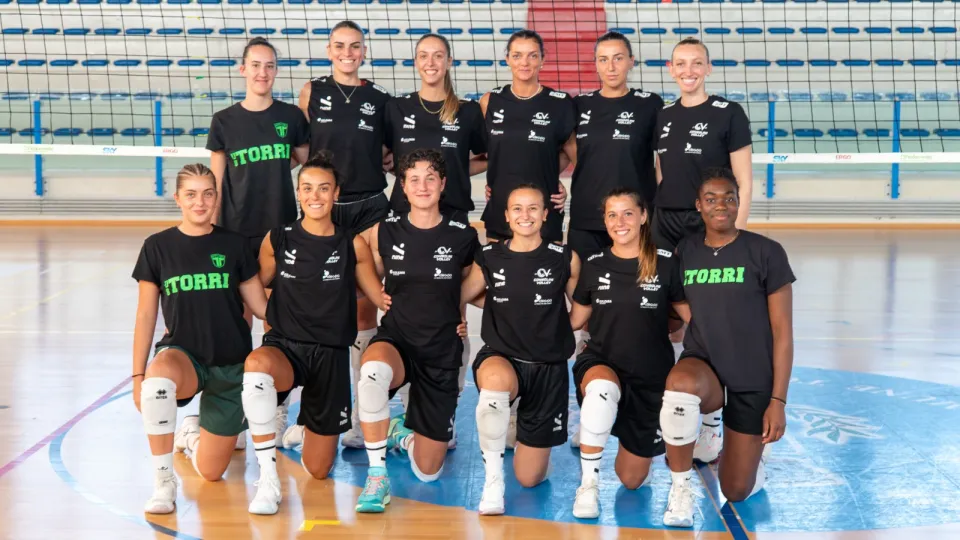 La squadra in ritiro a Torri di Quartesolo