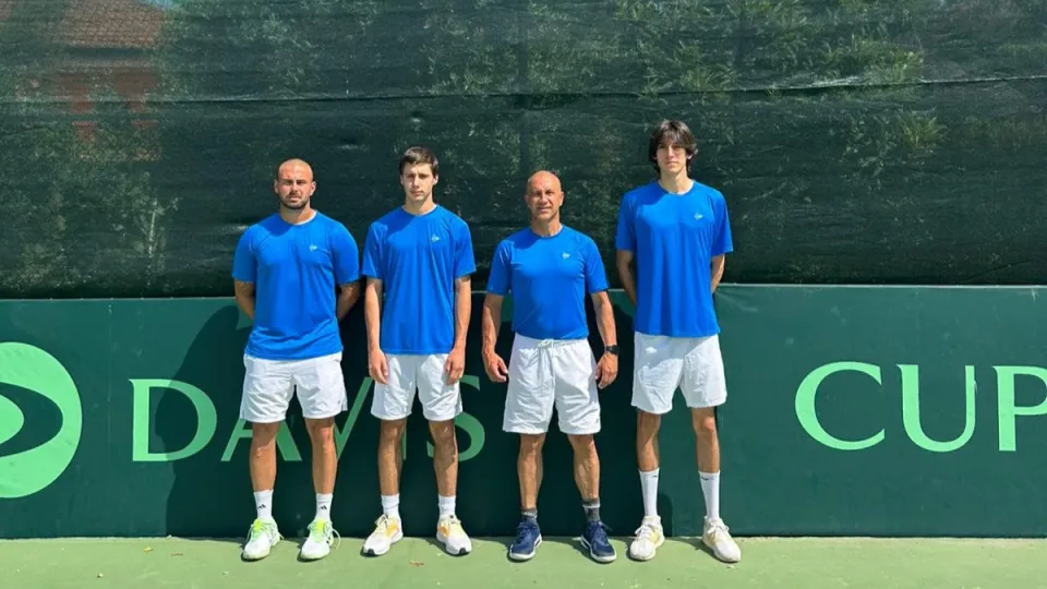 La squadra sammarinese di Coppa Davis