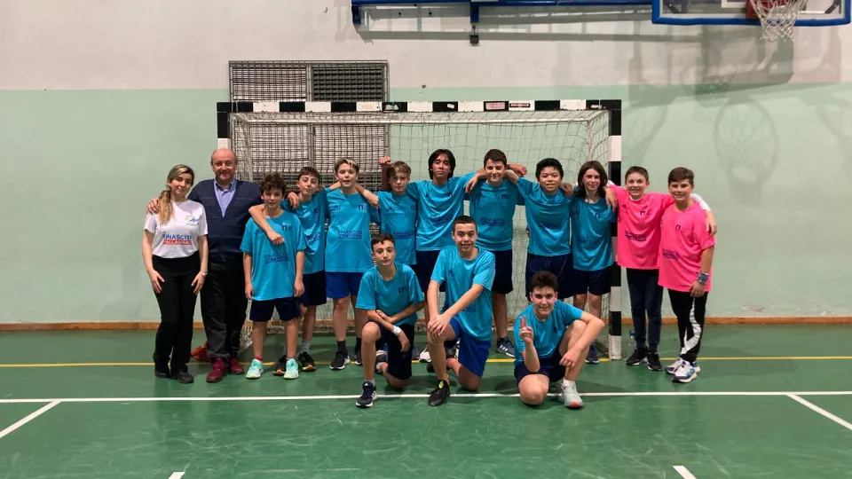 La squadra Under 14 di Rinascita