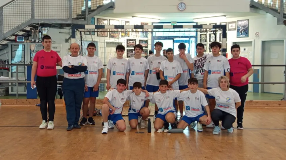 La squadra Under 16 riminese