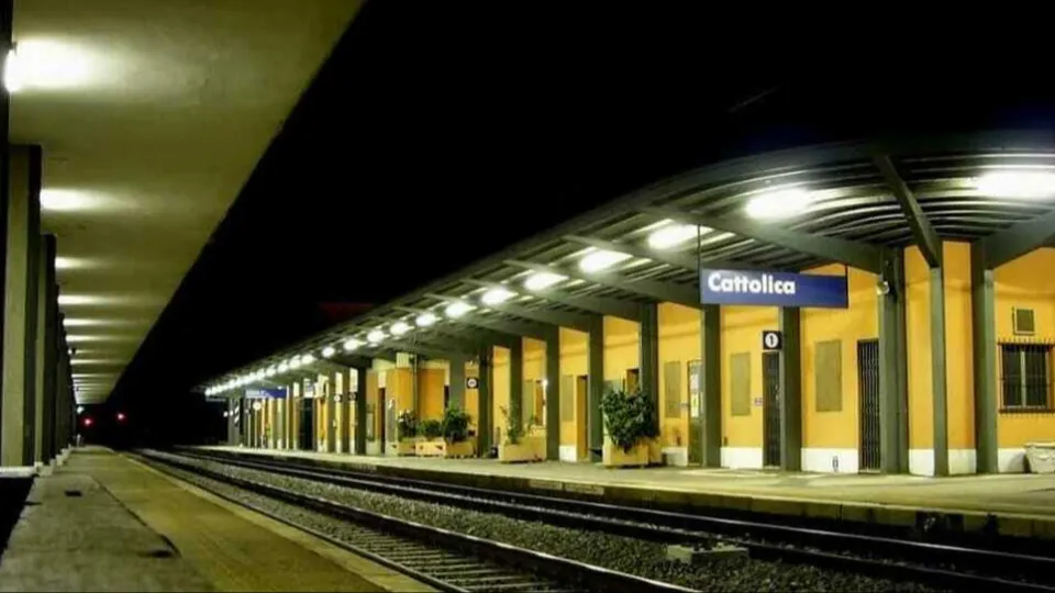 la stazione di Cattolica