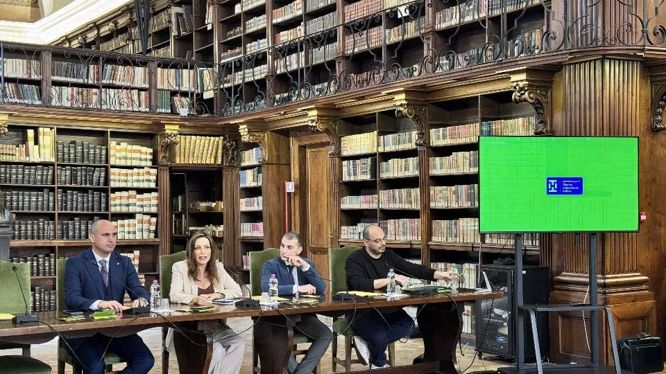 la presentazione dell’archivio digitale a Roma