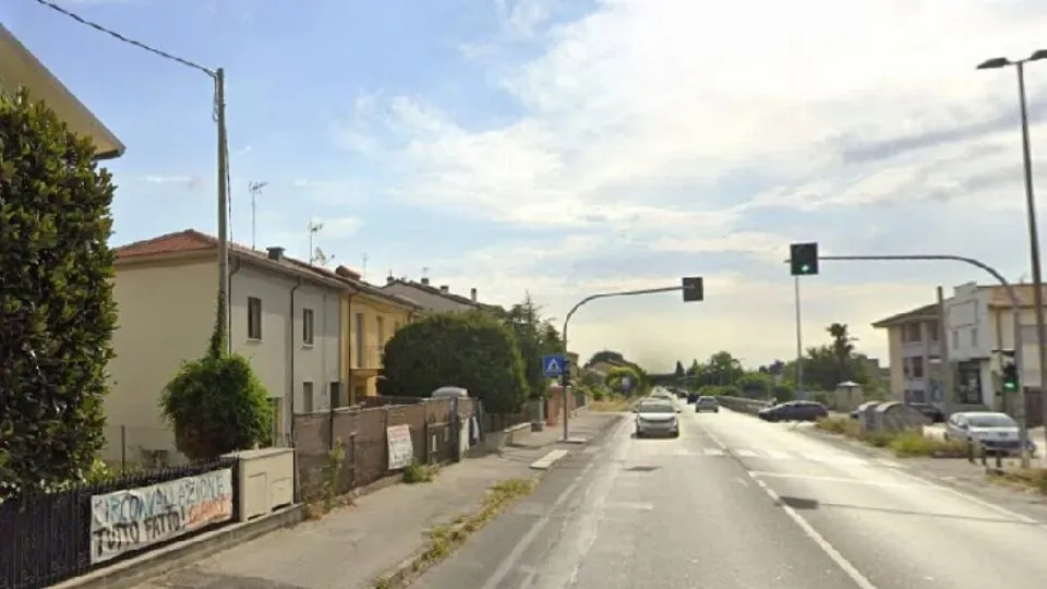 La via Emilia a Santa Giustina (Maps)