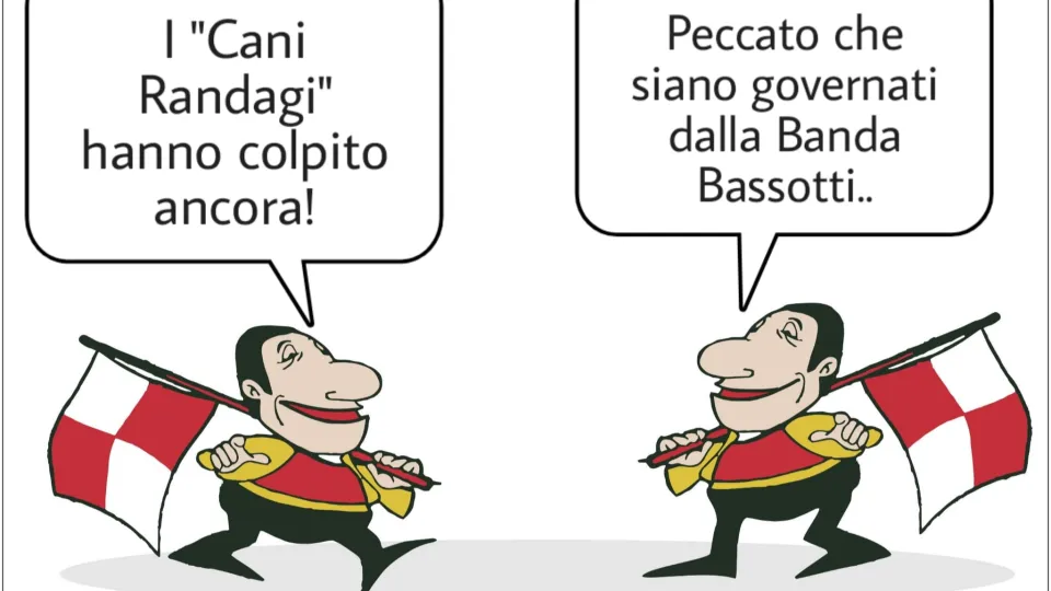 La vignetta di Baio dopo Perugia-Rimini 0-1