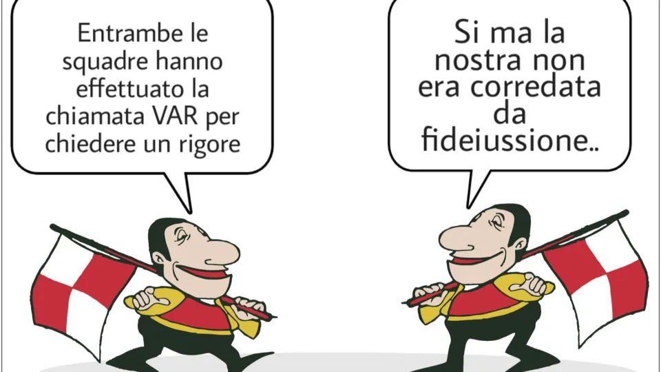 La vignetta di Baio dopo Pontedera-Rimini 2-1