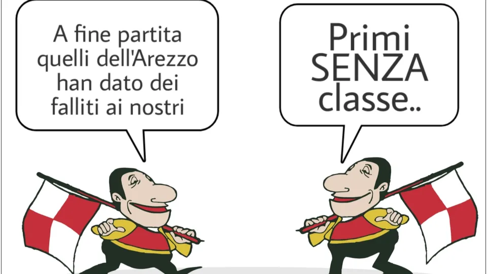 La vignetta di Baio dopo Rimini-Arezzo 0-1