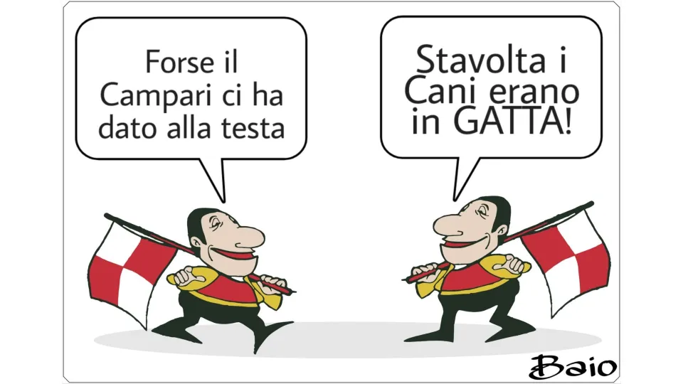 La vignetta di Baio dopo Rimini-Bra 1-2