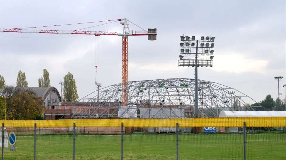 l'area del centro sportivo