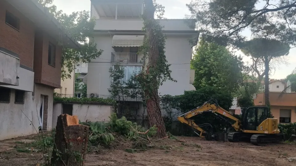 l'area di via Ciceruacchio