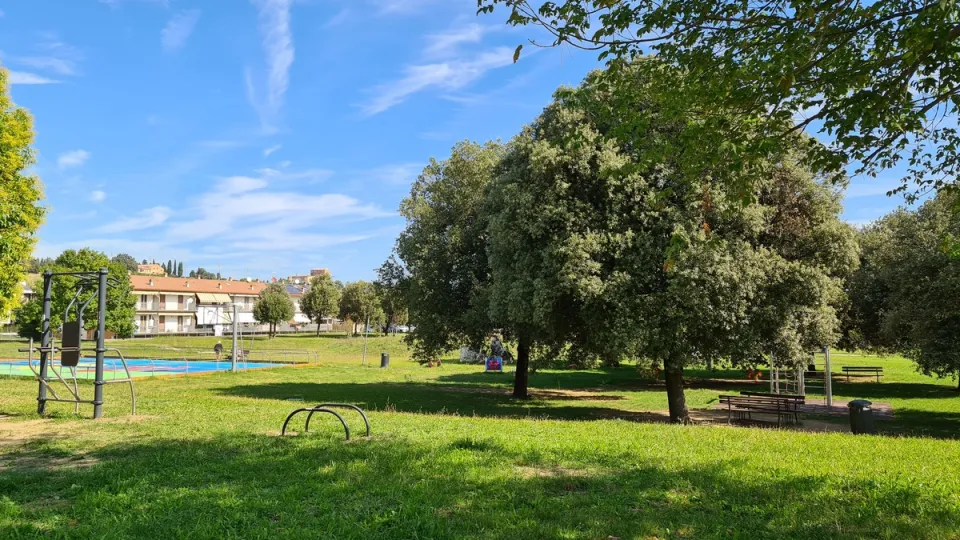 l'area sport del Parco Spina