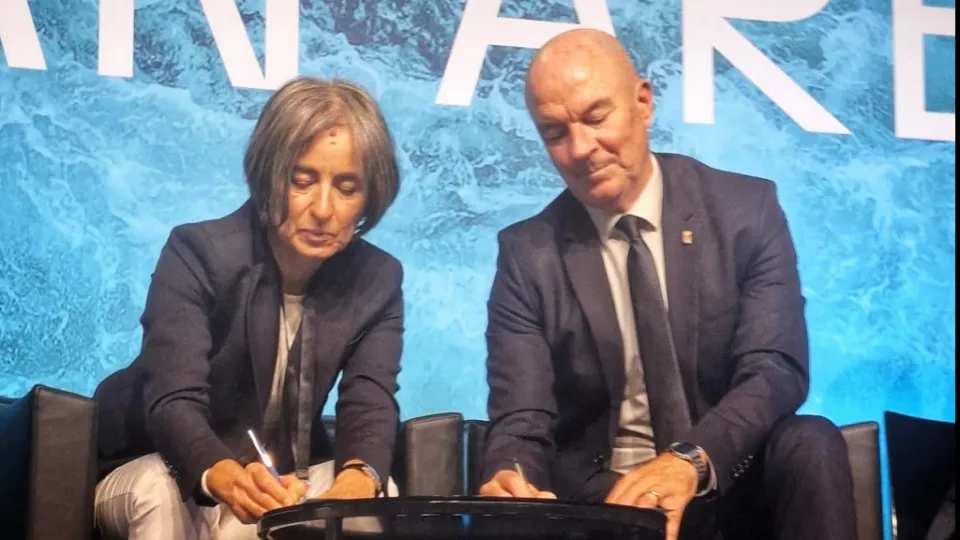 L'assessore Montini e il sindaco Salvetti