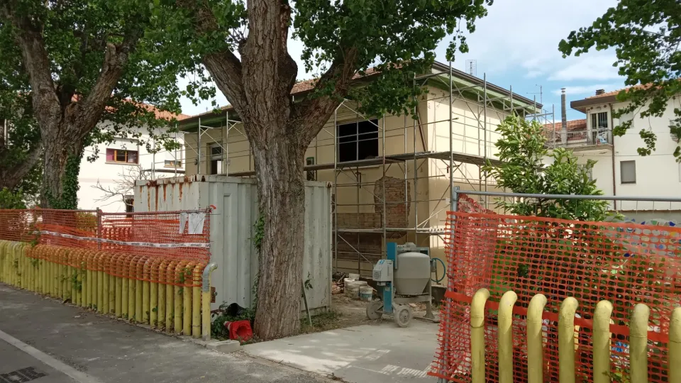 lavori per edificio inclusivo in viale arona