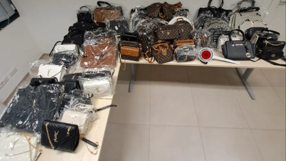 le borse sequestrate