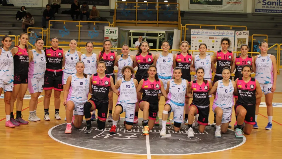 Le due squadre insieme