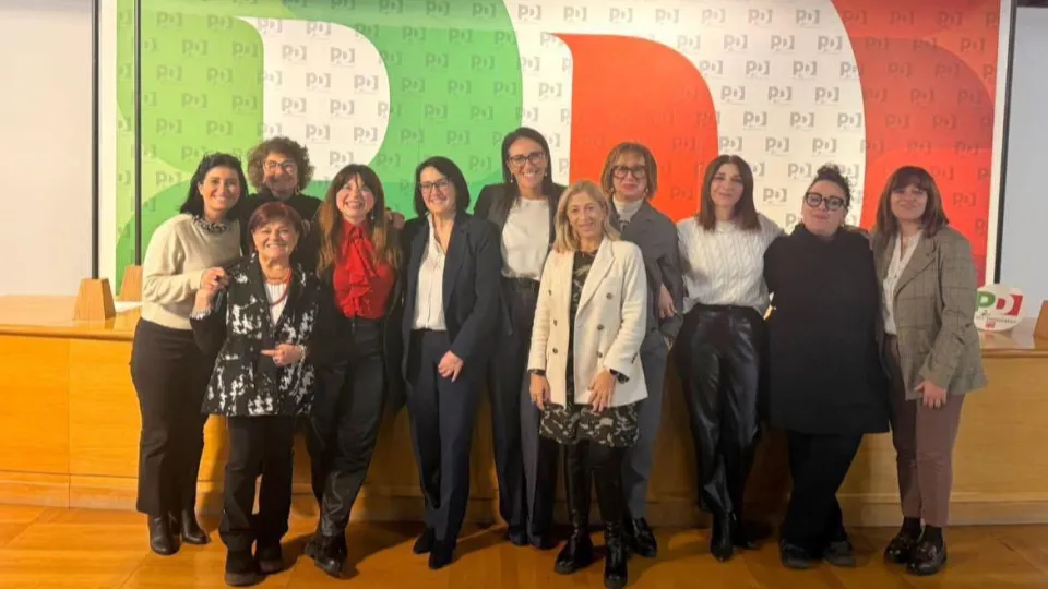 Le elette e amministratrici del PD
