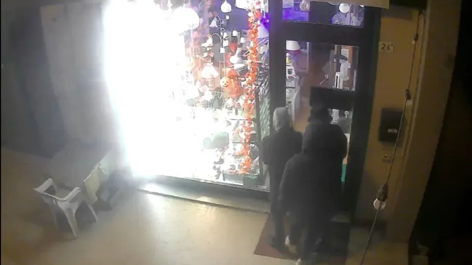 le immagini della videosorveglianza