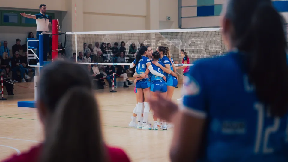 Le ragazze della Lasersoft Riccione dopo un punto