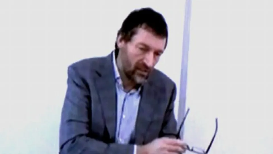 Lolli in videocollegamento in una udienza