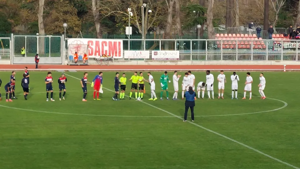 le squadre in campo